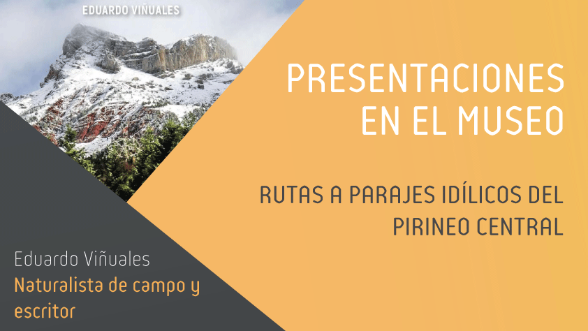 Nueva presentación de libro: descubre las rutas por el Pirineo Central en el MCNUZ