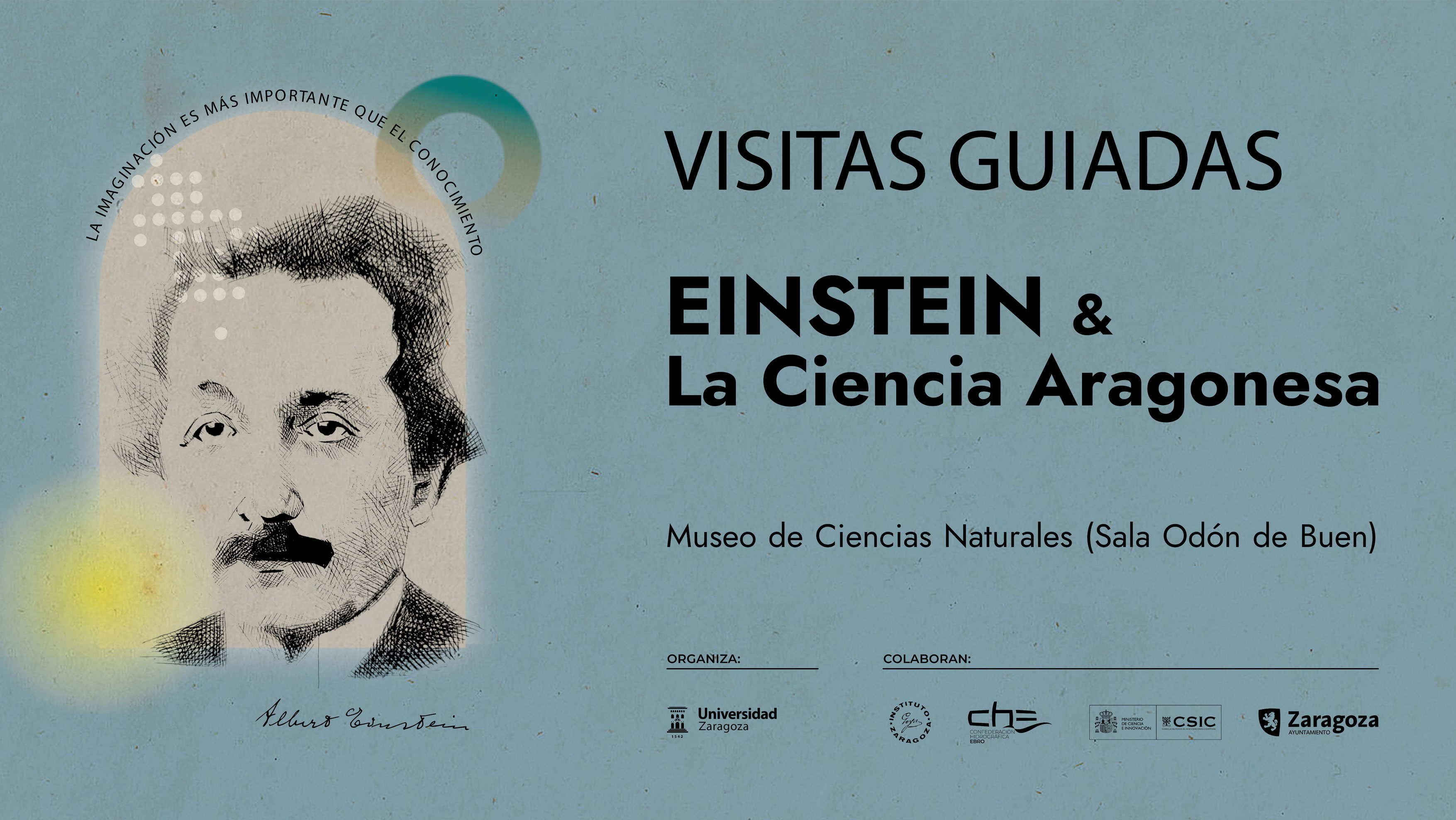 Visitas guiadas gratuitas a la exposición “Einstein y la Ciencia Aragonesa”