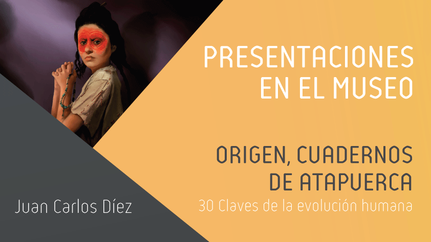 Presentación colección “Origen, Cuadernos de Atapuerca” por J. Carlos Díez e Imanol Vázquez