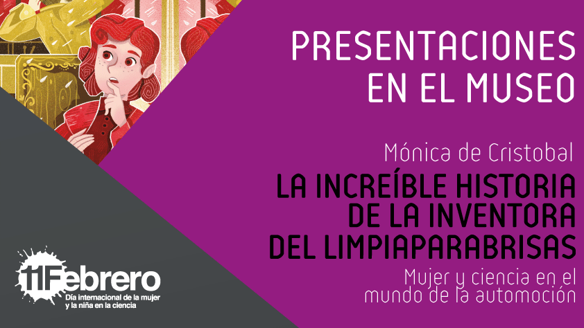Presentación en el MCNUZ especial 11F: “La increíble historia de la inventora del limpiaparabrisas» por la escritora Mónica de Cristóbal